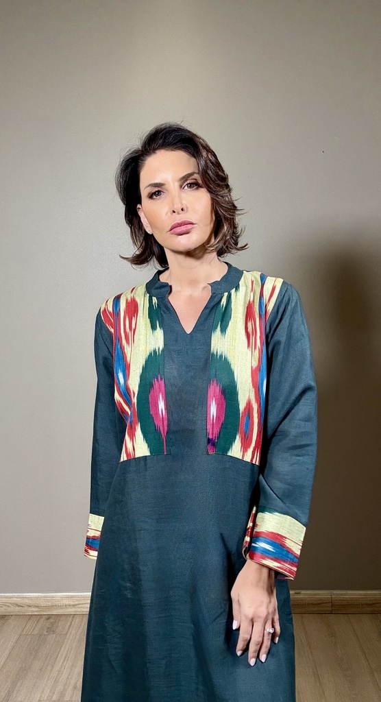 Ikat Green